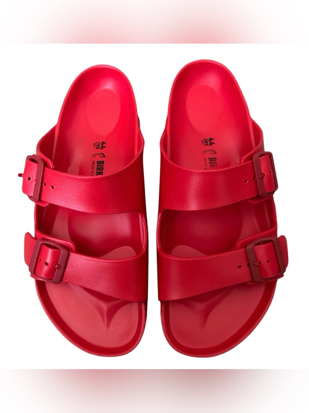 Birkenstock Arizona EVA Essentials Active Red Sandals Men’s 11 NWOT